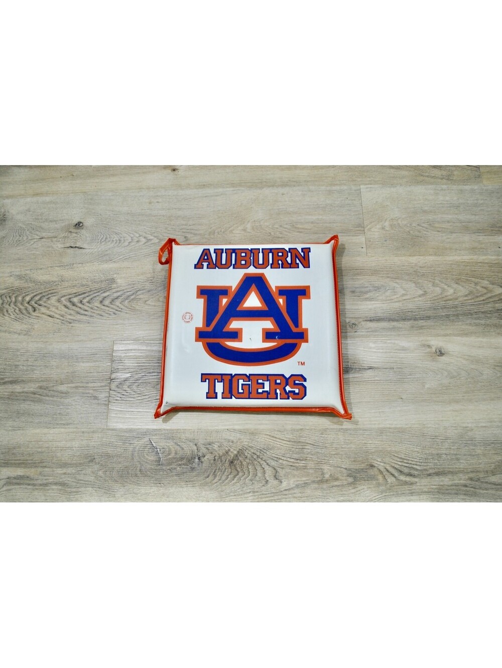 Auburn Tigers Vintage 90s NCAA Football Basketball Seat Chair Decor Cushion